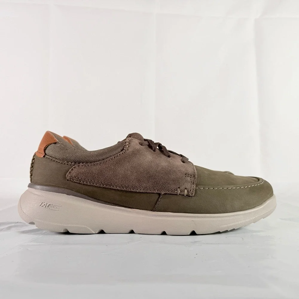 Clarks Gaskill Low Olive Combination Mens Size 9.5 M Sneaker 261629307085 New